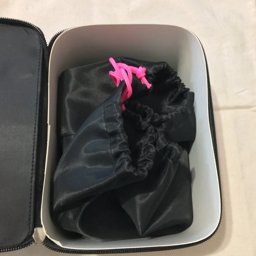 Victoria's Secret Stripe Cosmetic Bag